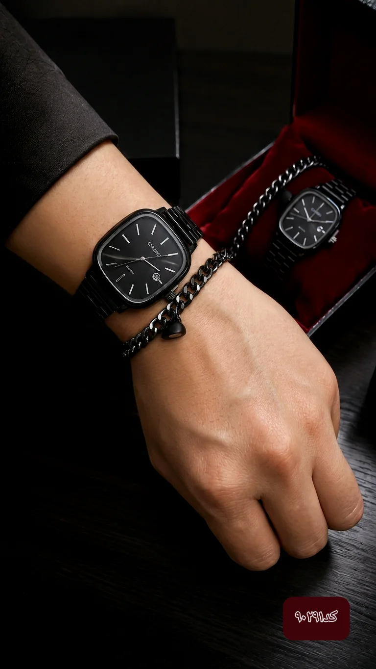 ساعت CASIO با موتور کوارتز و نمایش تاریخ فعال