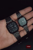 دو ساعت CASIO زنانه و مردانه با بند و بدنه استیل